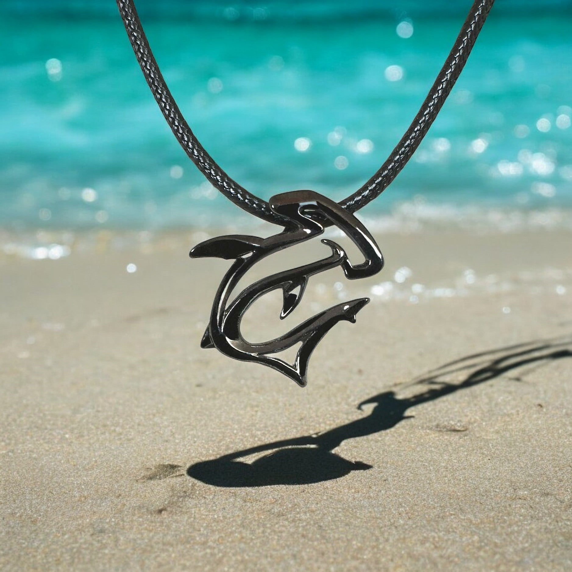Shark hook necklace hotsell