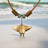 Stingray Necklace Antique Bronze- Manta Ray Necklace for Women | Bronze Stingray Necklace | Stingray Jewelry | Manta Ray Pendant  Scuba Diving Jewelry - Big Blue