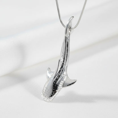 Whale Shark Necklace - Sealife Collection - Sterling Silver - Big Blue