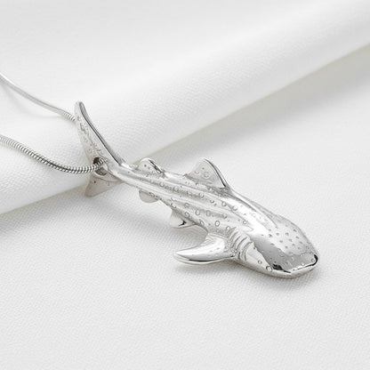 Whale Shark Necklace - Sealife Collection - Sterling Silver - Big Blue