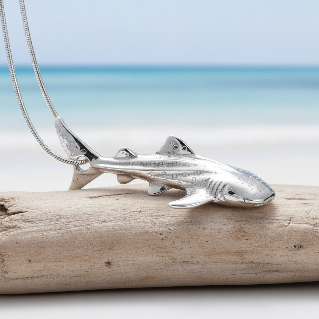Whale Shark Necklace - Sealife Collection - Sterling Silver - Big Blue