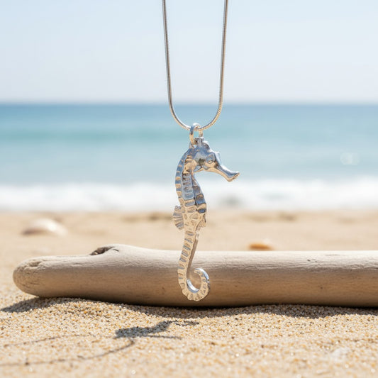Seahorse Necklace - Sealife Collection - Sterling Silver