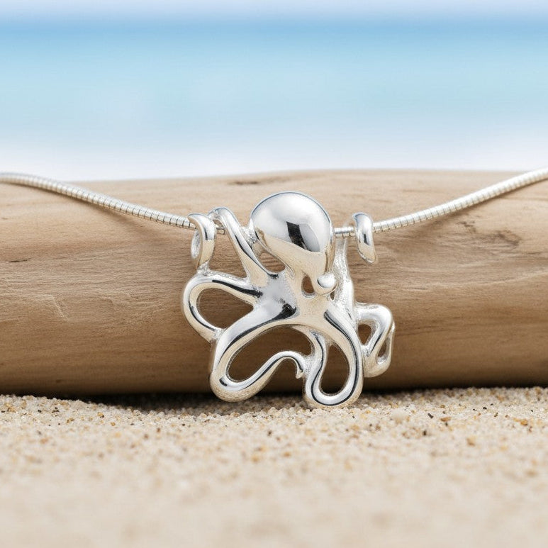 Octopus Pendant Necklace – 