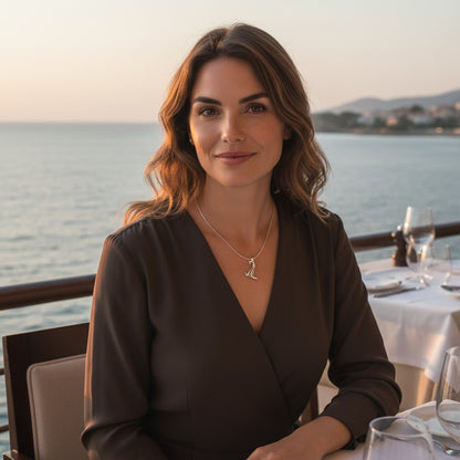 Sea Lion Necklace – "Salty" - Sterling Silver on Snake Chain