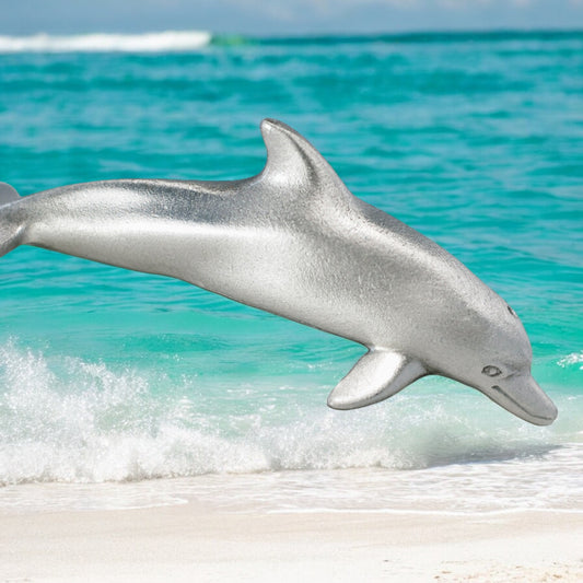 Dolphin Necklace for Men and Women- Dolphin Pendant for Women, Gifts for Dolphin Lovers, Dolphin Jewelry, Dolphin Charm, Gifts for Scuba Divers - Big Blue