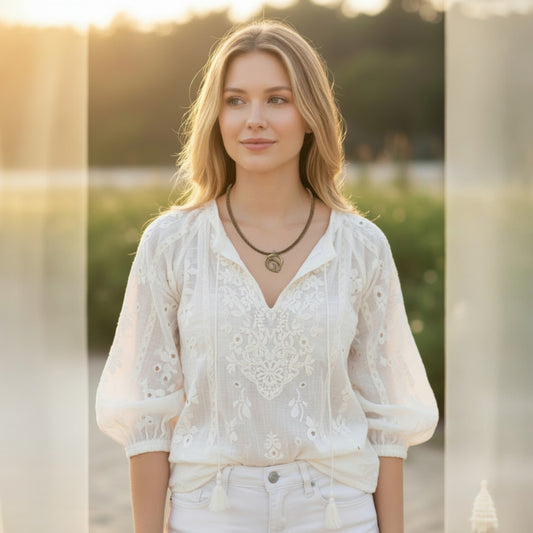 Dolphin Necklace – "Flipper" - Bronze - Big Blue