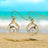 Bronze Dolphin Dangle Drop Earrings- Dolphin Jewelry, Gifts for Dolphin Lovers, Boho Jewelry, Sea Life Jewelry, Gifts For Divers - Big Blue