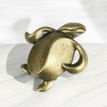 Turtle Drawer Pulls and Knobs- Turtle Handles, Nautical Pulls, Coastal Drawer Pulls, Sea Life Cabinet Knobs, Ocean Themed Drawer Pulls - Big Blue