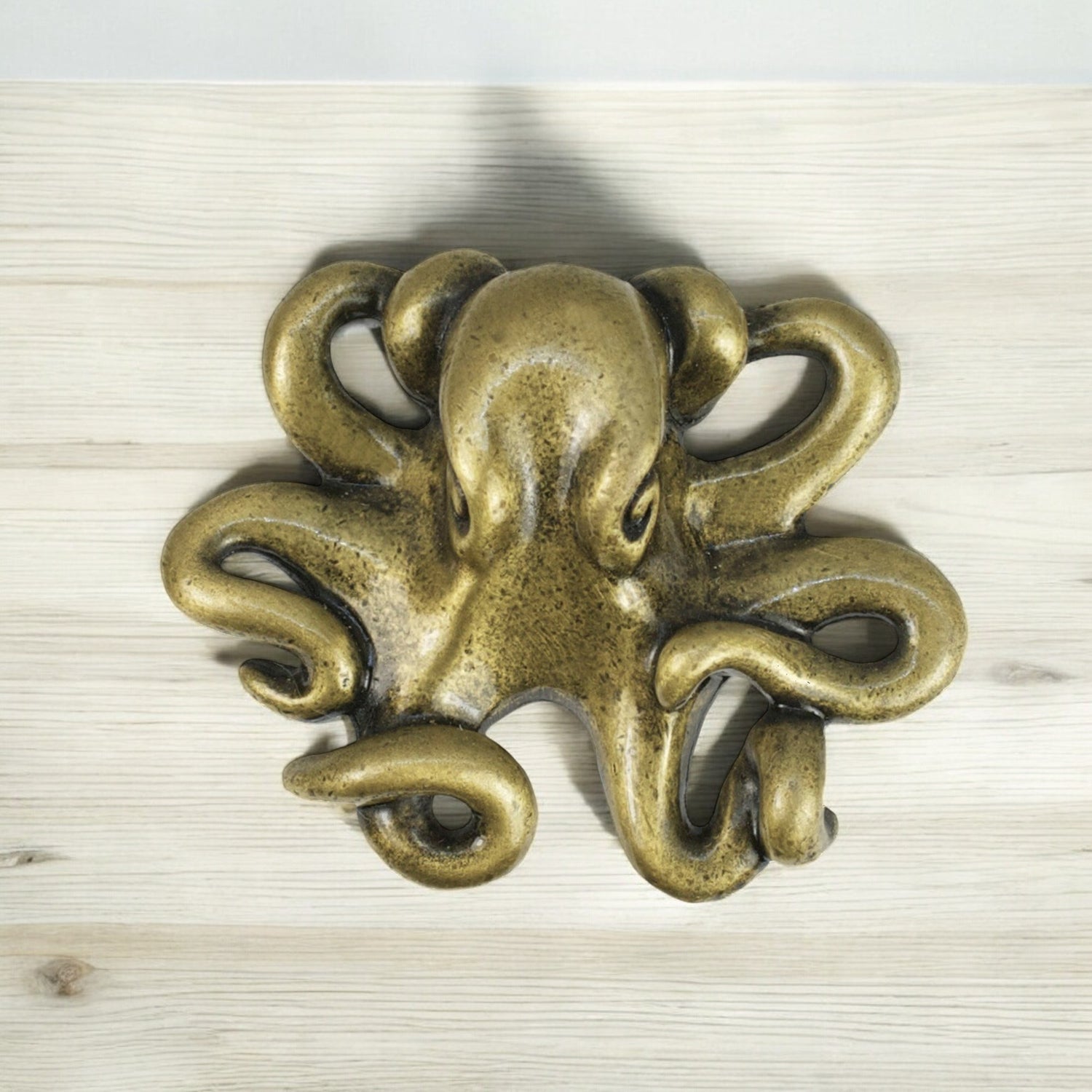 Octopus Drawer Pulls, Beach Decor, Coastal Drawer Pulls, Nautical Drawer Pulls, Sea Life Cabinet Knobs, Ocean Theme Drawer Pulls - Big Blue