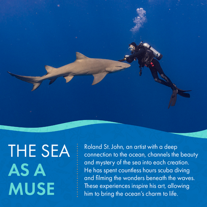 Sea Turtle Necklace- Sealife Collection - Pewter on Cord - Big Blue