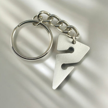 Line Arrow Keychain for Women and Men- Cave Diver Gifts for Women and Men, Line Arrow Pewter Key Chain, Gifts for Cave Divers - Big Blue