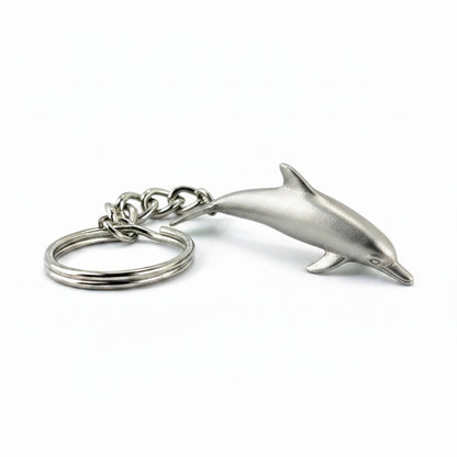 Dolphin Keychain – Sea Life Collection – Pewter