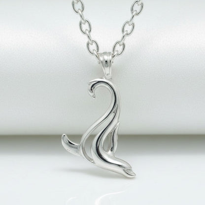 Sea Lion "Salty" Pendant Necklace –  Mini Collection - Sterling Silver - Big Blue