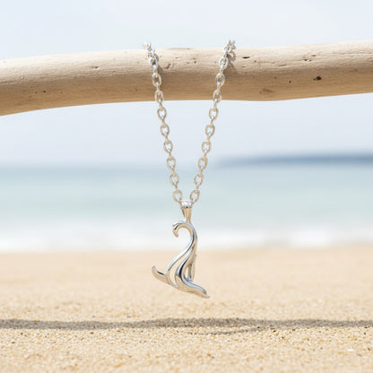 Sea Lion "Salty" Pendant Necklace –  Mini Collection - Sterling Silver - Big Blue