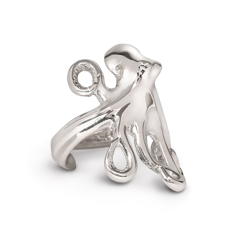 Wholesale 10 Pcs Retro Octopus Adjustable Ring Exaggerated Deep Sea Squid  Accessories Gothic Cocktail Party Jewelry - AliExpress