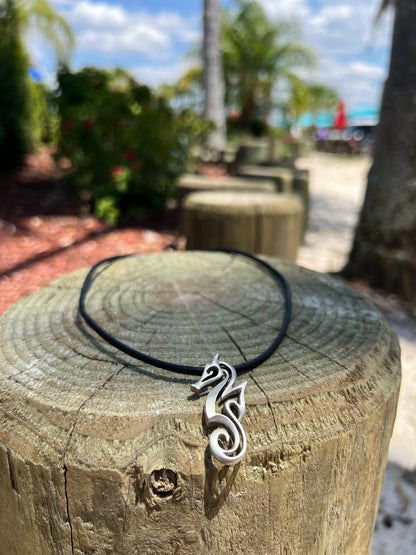 Seahorse Necklaces for Women- Sea Horse Jewelry for Women, Seahorse Gifts, Seahorse Charm, Seahorse Pendant - Big Blue
