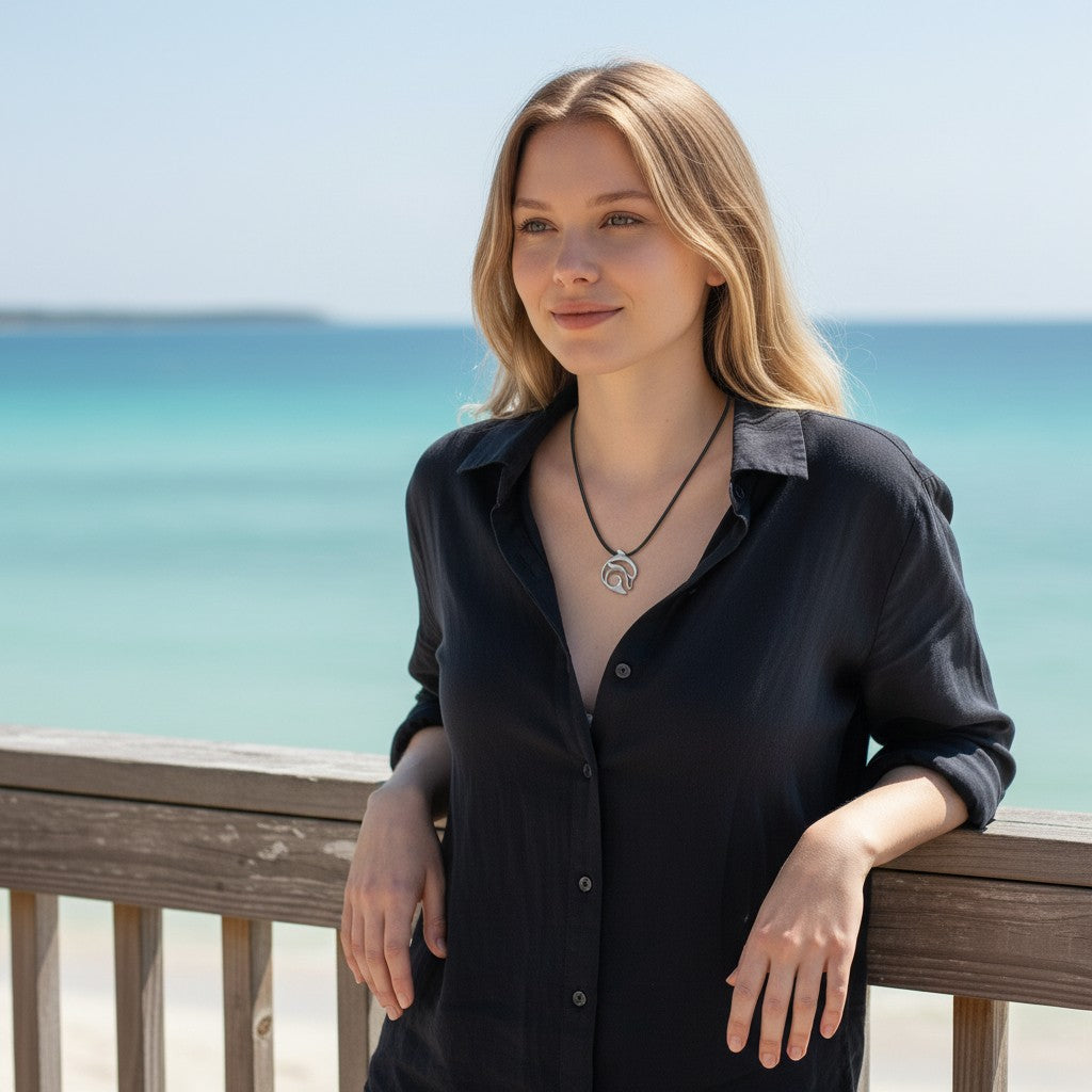 Dolphin Cord Necklace – 