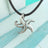 Starfish Necklace Pendant- Beach Theme Gift for Women, Sea Star Necklace, Gifts for Beach Lovers, Sea Life Jewelry for Ocean Lovers, Starfish Charm - Big Blue