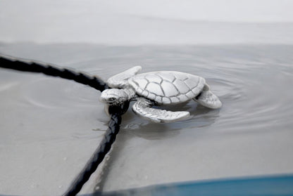 Sea Turtle Necklace- Sea Turtle Gift for Women and Men, Turtle Necklaces, Gifts for Turtle Lovers, Sea Life Jewelry, Realistic Sea Turtle Charms - Big Blue