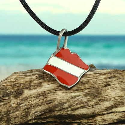 Stingray Necklace- Stingray Gift for Women and Men, Stingray Pendant, Gifts for Divers, Sea Life Jewelry - Big Blue