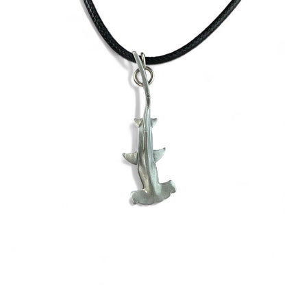 Hammerhead Shark Necklace- Shark Gifts for Women and Men, Realistic Hammerhead Shark, Gifts for Shark Lovers, Sea Life Jewelry, Realistic Shark Charm - Big Blue