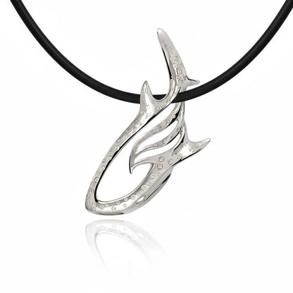 Whale Shark Necklace – Seaplicity Collection – Sterling Silver - Big Blue