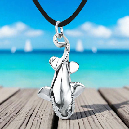Wobbegong Shark Pendant – Sealife Collection - Sterling Silver - Big Blue