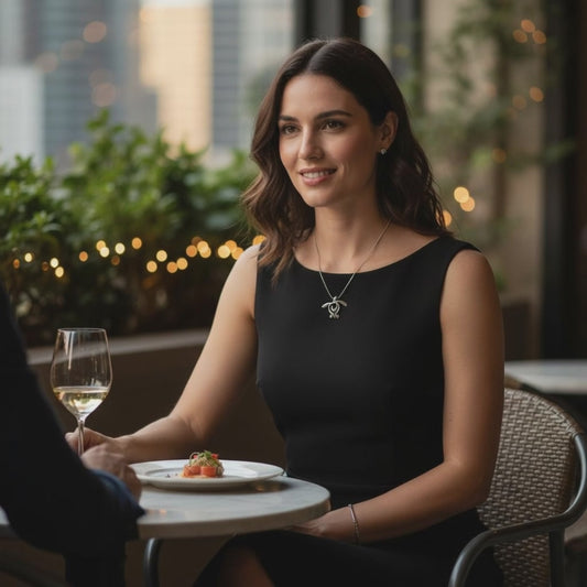 Sea Turtle Necklace – Ocean Traveler "Honu" Collection - Sterling Silver