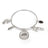 Manatee Bracelet for Women, Manatee Bangle Bracelet, Manatee Charm Bracelet, Adjustable Bracelet for Women, Expandable Bangle Bracelet with Manatee Charms - Big Blue
