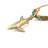 Ocean Theme Shoreline Solid Bronze Joe Romeiro Sea Life Blue Shark Pendant Necklace - Big Blue