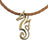 Seahorse Sea Life Ocean Theme Solid Bronze Pendant Necklace - Big Blue