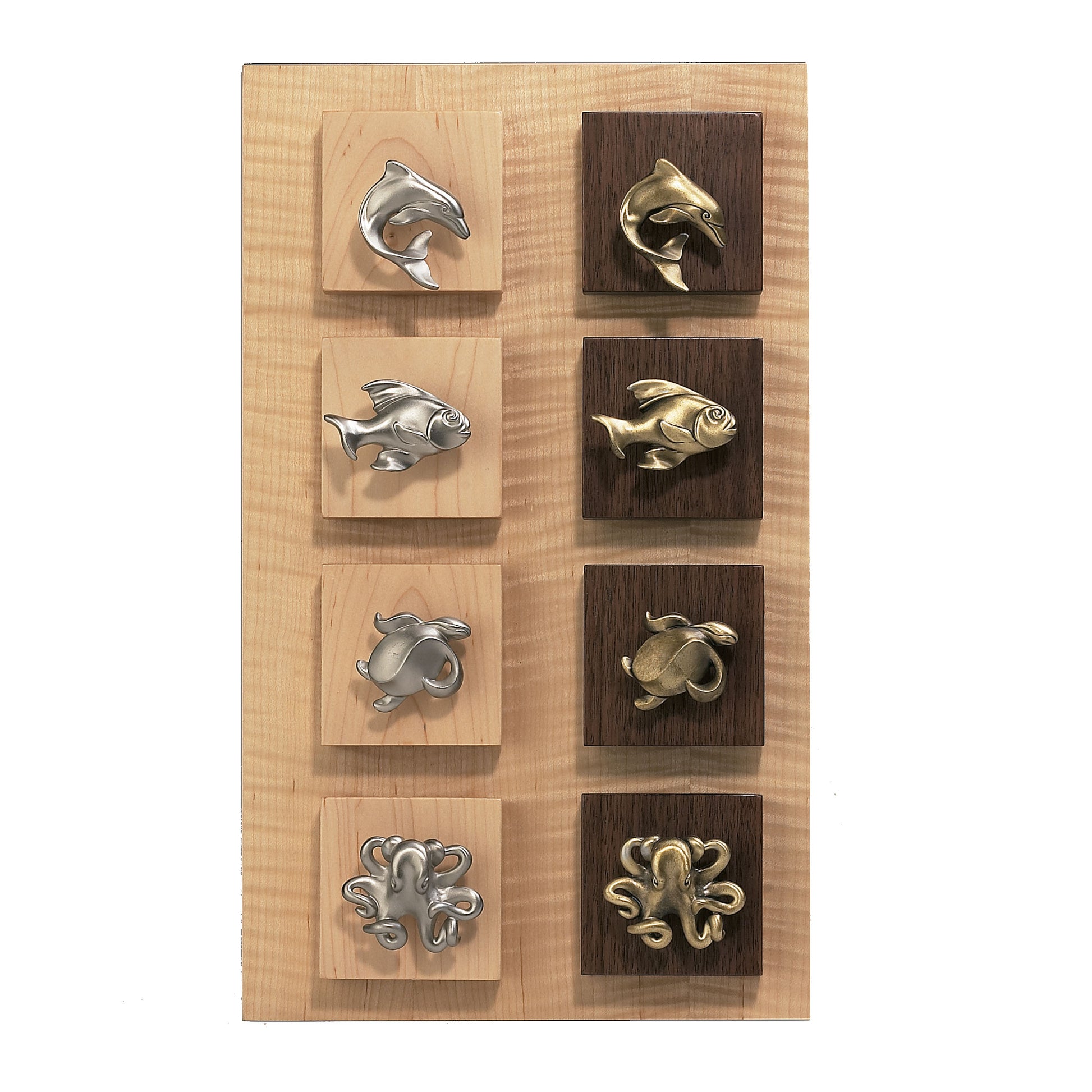 Sea Turtle Drawer Pull/Knob – Home Decor – Pewter with Nickel or Brass