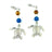 Ocean Theme Sea Turtle Sea Life Earrings Necklace & Bracelet Available - Big Blue