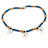 Ocean Theme Sea Turtle Charm Sea Life Necklace & Bracelet - Big Blue