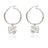 Octopus Hoop Earrings Sterling Silver- Octopus Drop Earrings, Dangle Octopus Earrings, Gifts for Octopus Lovers, Octopus Gifts, Sea Life Earrings