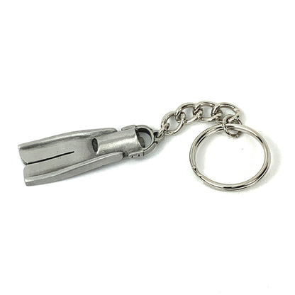 Diving Keychain for Men and Women- Dive Fin Keychain | Big Blue Jewelry | Dive Flipper Key Ring | Gifts for Scuba Divers | Scuba Diving Key Chain - Big Blue
