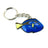 Realistic Ocean Theme Sea Life Blue Tang Fish Key Chain - Big Blue