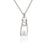 Ocean Theme Miniature Scuba/Dive Fin Sea Life Sterling Pendant with Chain - Big Blue