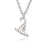 Ocean Theme Miniature "Salty" Sea Lion Sea Life Pendant with a Sterling Chain - Big Blue