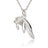 Manatee Necklaces for Women Sterling Silver, Small Manatee Necklace for Girls, Manatee Gifts - Big Blue