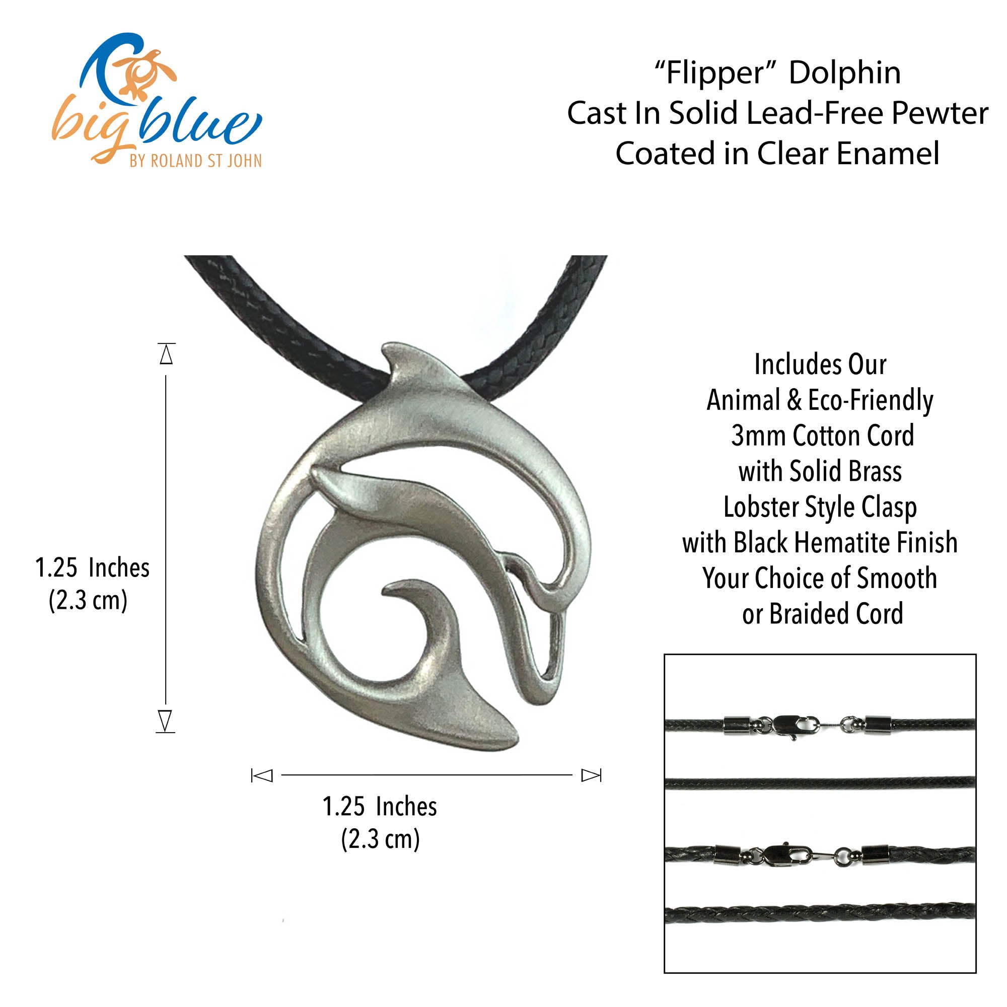 Dolphin Cord Necklace – 