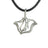 Stingray Necklace Pewter Pendant- Stingray Gift for Women and Men | Stingray Necklace | Ocean Theme Gifts for Divers | Sea Life Jewelry for Divers | Stingray Charm - Big Blue