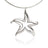 Sea Star Sterling Silver Pendant Necklace- Ocean Sea Life Theme Jewelry,  Gifts for Ocean Lovers, Sea Life Jewelry, Gifts For Beach Lovers - Big Blue