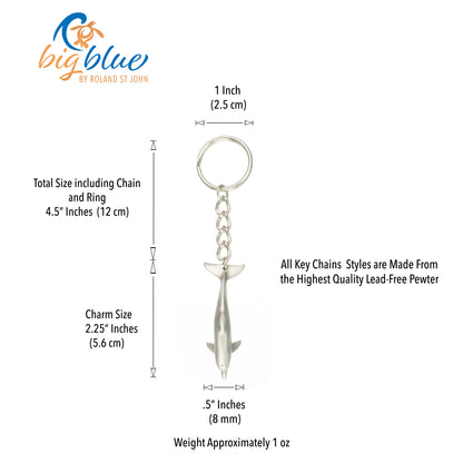Dolphin Keychain for Women and Men- Dolphin Gifts for Women | Dolphin Key Ring | Dolphin Charms | Gifts for Dolphin Lovers | Sea Life Key Chain - Big Blue