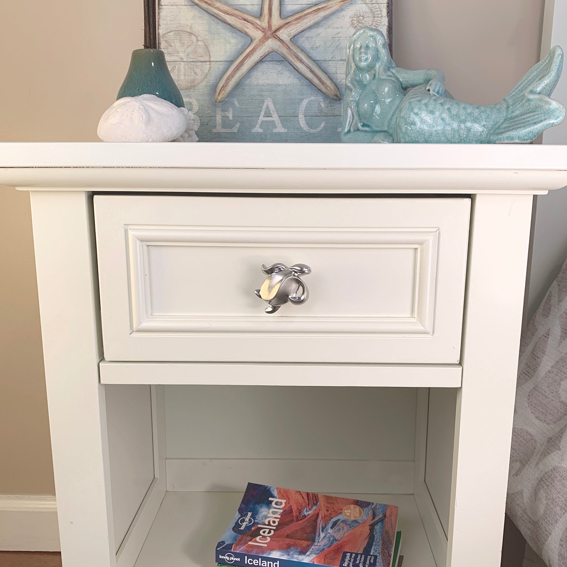 beach theme dresser knobs Coastal Beach House Theme Handmade Wood Cabinet Knobs Furniture Drawer Pulls Set