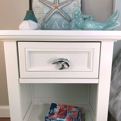 Ocean Theme Drawer Pulls and Knobs- Whale Drawer Pulls | Whale Knobs | Coastal Beach Drawer Pulls and Knobs | Sea Life Cabinet Knobs and Pulls - Big Blue