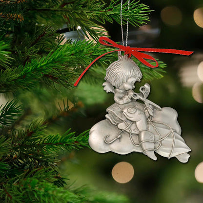 Sea Turtle Christmas Ornament, Ocean Angel Sea Turtle Ornament, Turtle Angel Ornament, Sea Turtle Tree Ornament, Turtle Gifts, Turtle Lovers Gifts - Big Blue