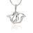 Stingray Necklace Sterling Silver- Manta Ray Necklace for Women | Stingray Jewelry | Scuba Diving Jewelry | Ocean Inspired Fine Jewelry - Big Blue